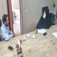 جلسه رئیس شورای شهر با رئیس اداره آب